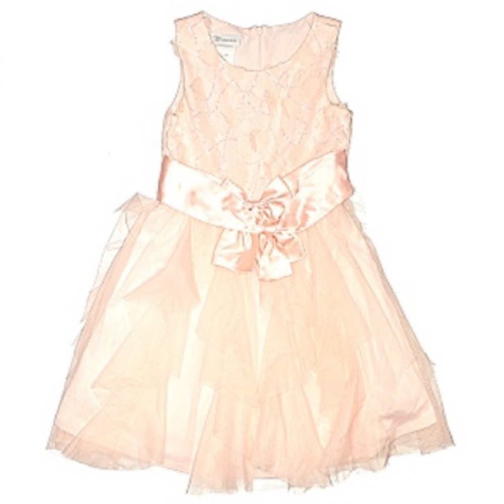 Bonnie Jean Cute girls pink dress size 8, perfect for Easter